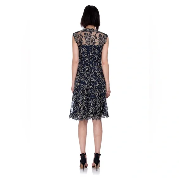 TAMURA EMBROIDERED LACE DRESS - Picture 2 of 4